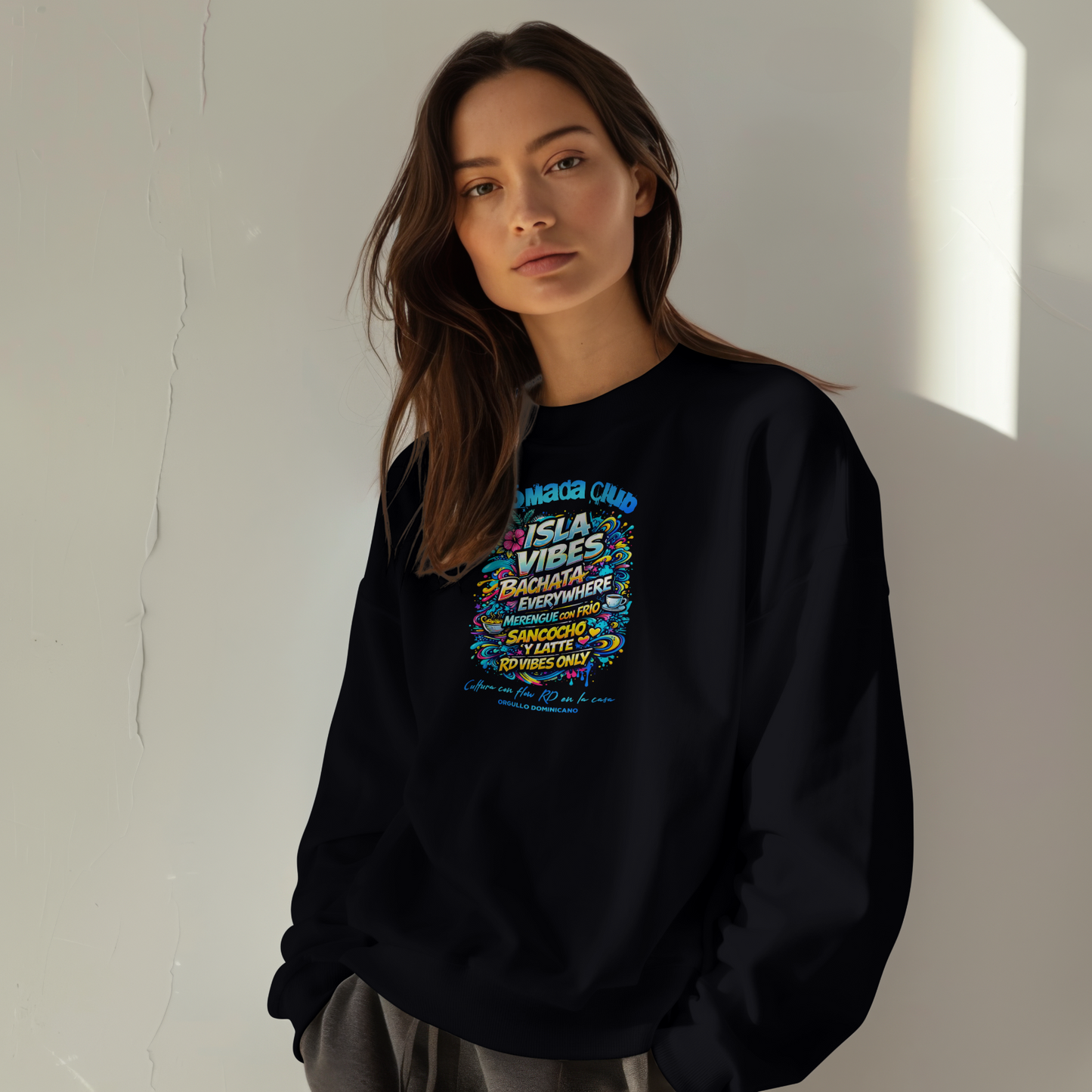 Isla Vibes Sudadera Mujer | Nomada Club Streetwear Dominicana