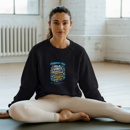 Isla Vibes Sudadera Mujer | Nomada Club Streetwear Dominicana