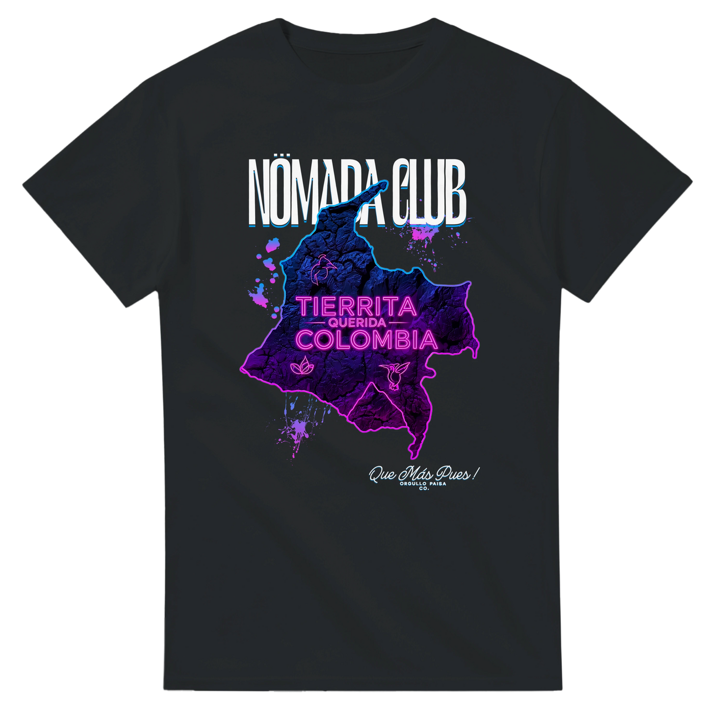 Tshirt Streetwear Colombiano “Tierra Querida” – Urban T-Shirt | Nomada Clu