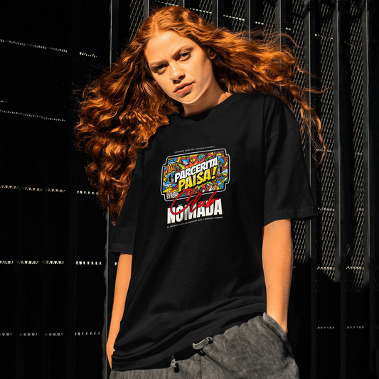 Tshirt Parcerita Paisa – Nomada Club | Streetwear Colombiano
