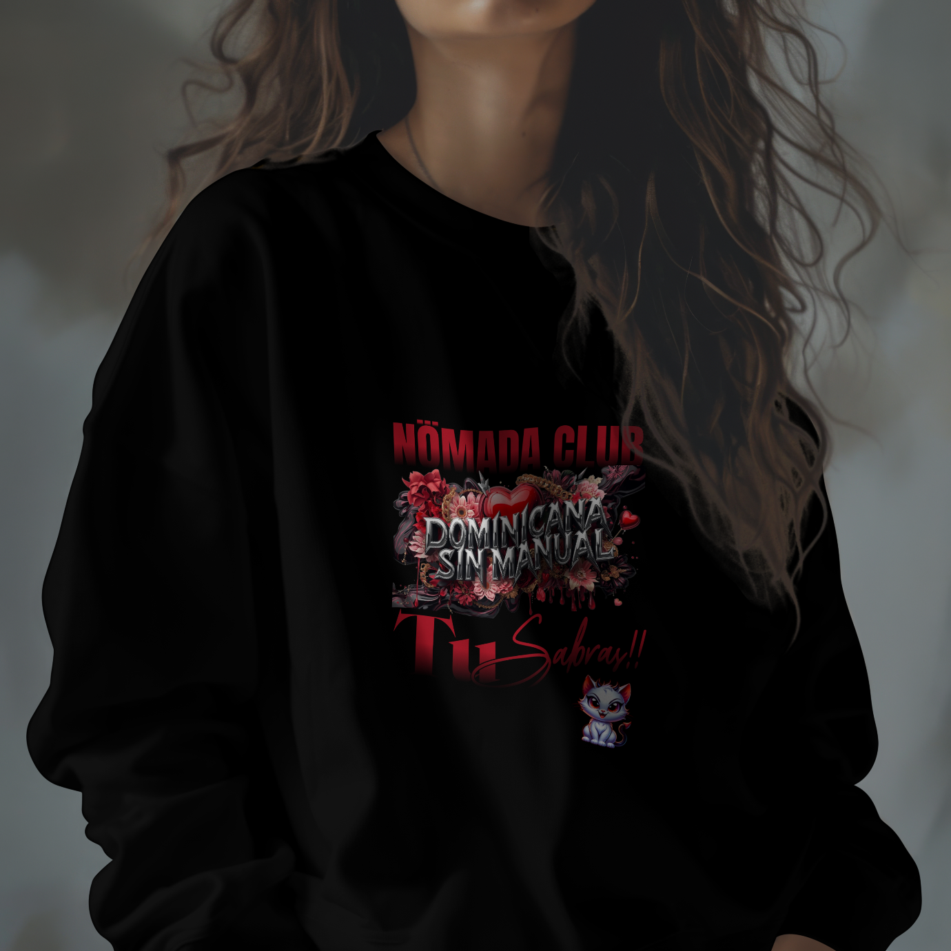 Sudadera Dominicana Sin Manual  Streetwear – Nomada Club | Streetwear Dominicana