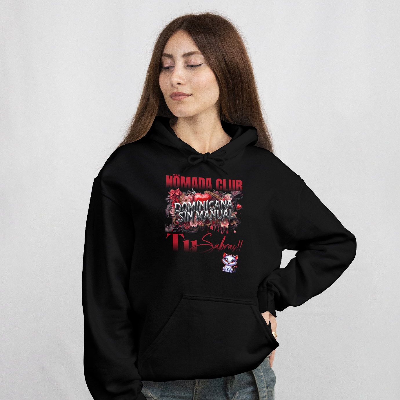 Hoodie Dominicana Sin Manual – Nomada Club | Streetwear Latina