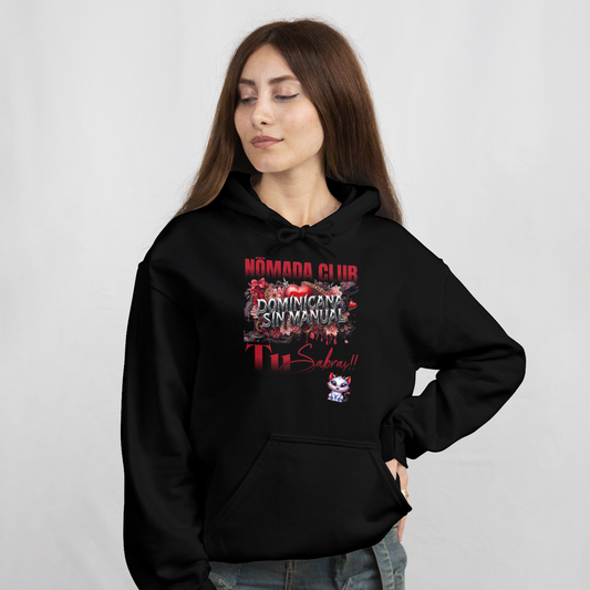 Hoodie Dominicana Sin Manual – Nomada Club | Streetwear Latina