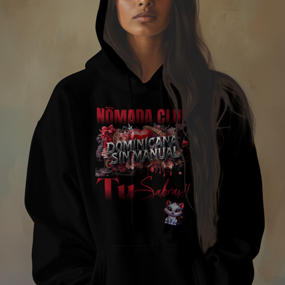 Hoodie Dominicana Sin Manual – Nomada Club | Streetwear Latina