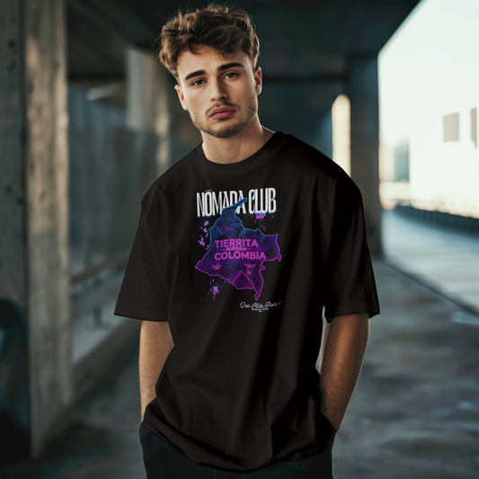 Tshirt Streetwear Colombiano “Tierra Querida” – Urban T-Shirt | Nomada Clu