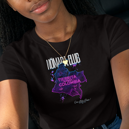 Tshirt Tierraita Querida Colombiana – Nomada Club | Streetwear Colombiano
