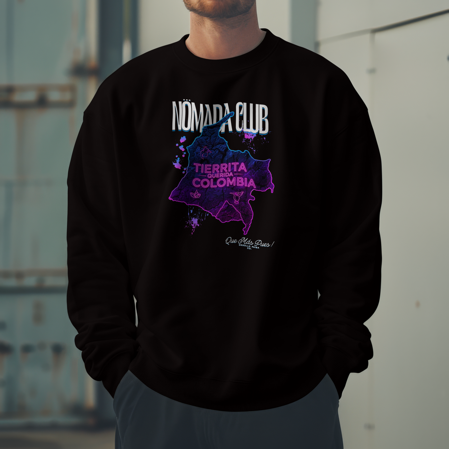 Sudadera Tierrita Colombiana – Nomada Club | Crewneck Streetwear Colombiano