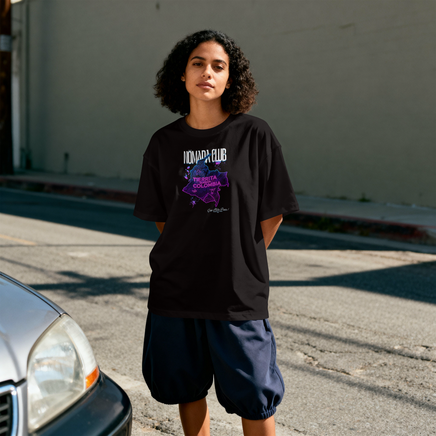 Tshirt Tierraita Querida Colombiana – Nomada Club | Streetwear Colombiano