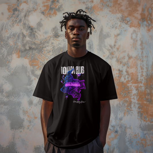 Tshirt Streetwear Colombia “Tierra Querida” – Tshirt Urbano | Nomada Club
