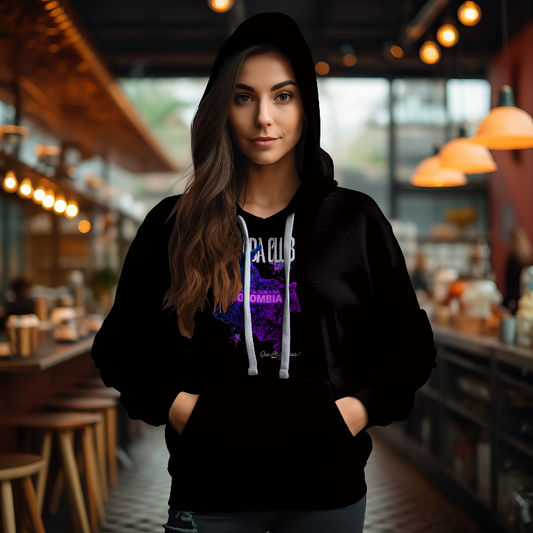 Hoodie Nomada Club – Streetwear Latino Premium | Actitud Callejera Colombia