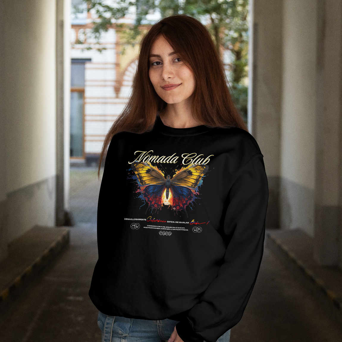 Sudadera Colombiana – Nomada Club | Crewneck Streetwear Colombiana