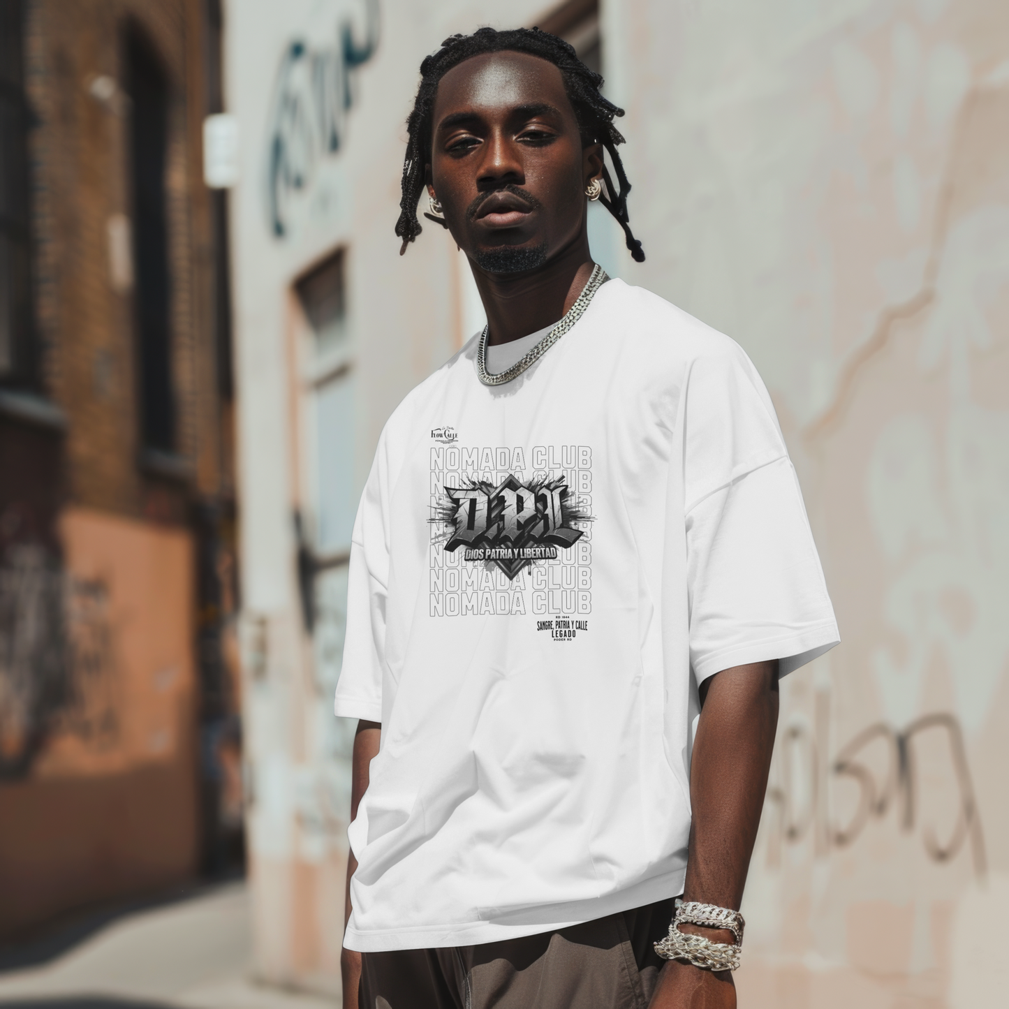 Tshirt “D.P.L” – Tshirt Streetwear Urbano | Nómada Club