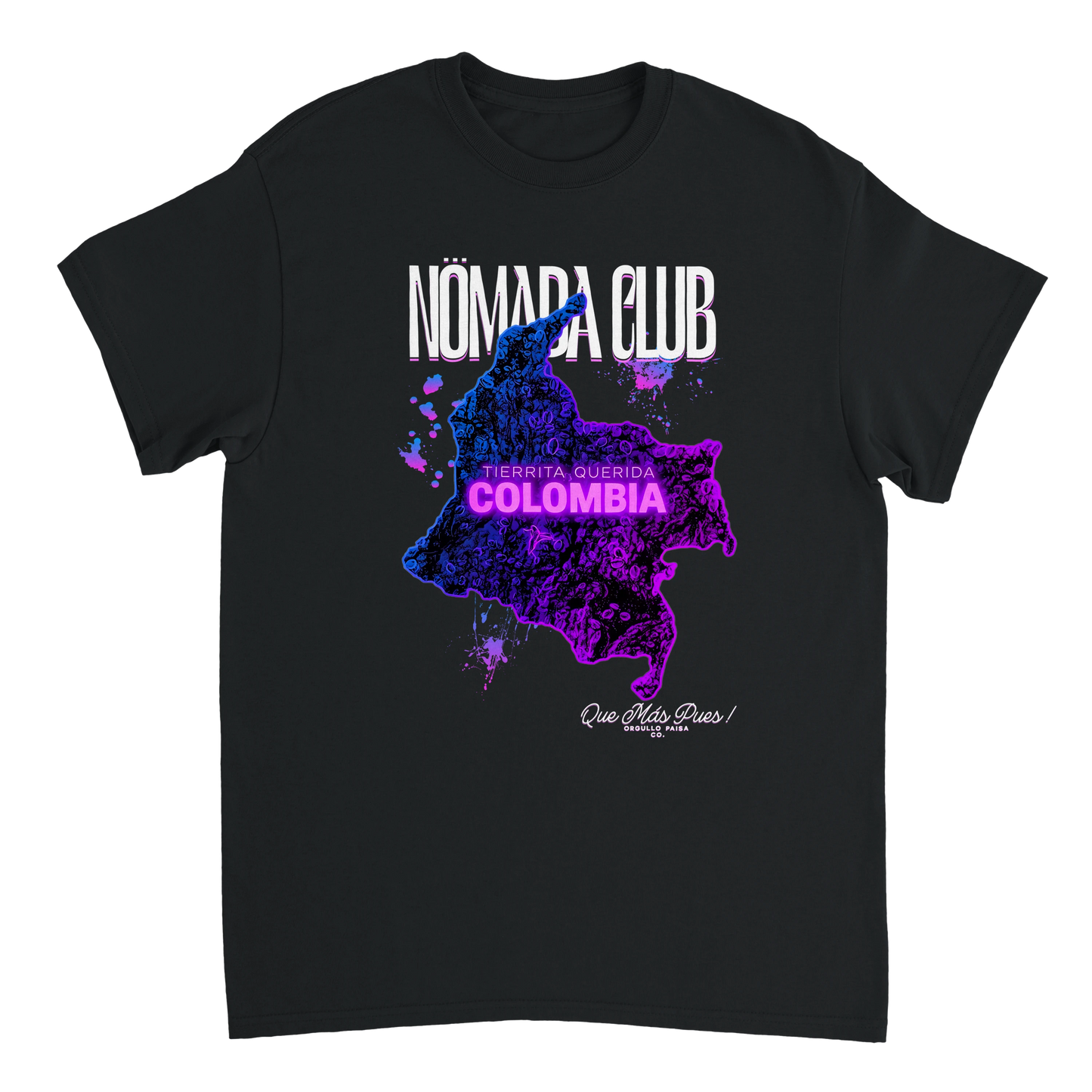 Tshirt Streetwear Colombia “Tierra Querida” – Tshirt Urbano | Nomada Club