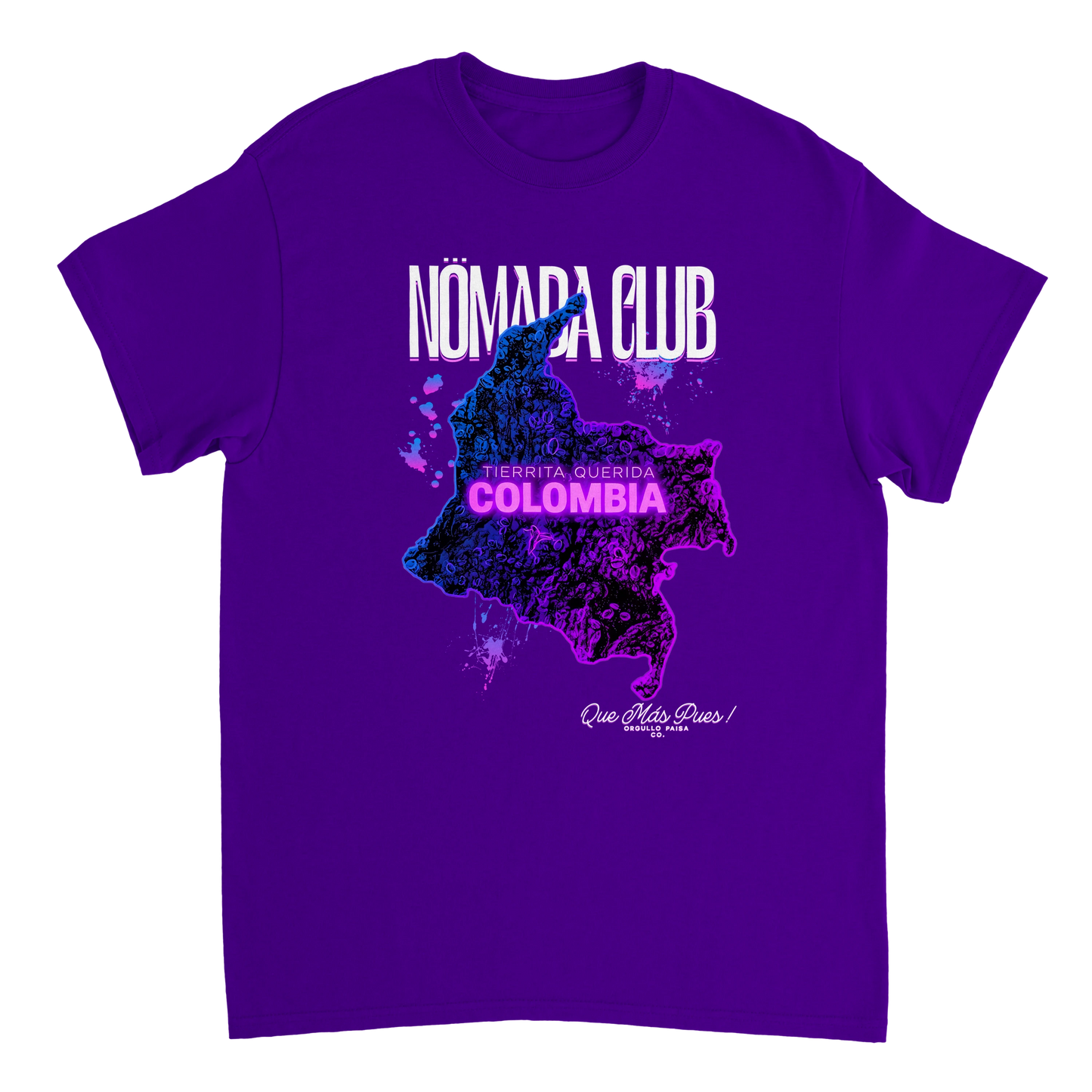Tshirt Streetwear Colombia “Tierra Querida” – Tshirt Urbano | Nomada Club