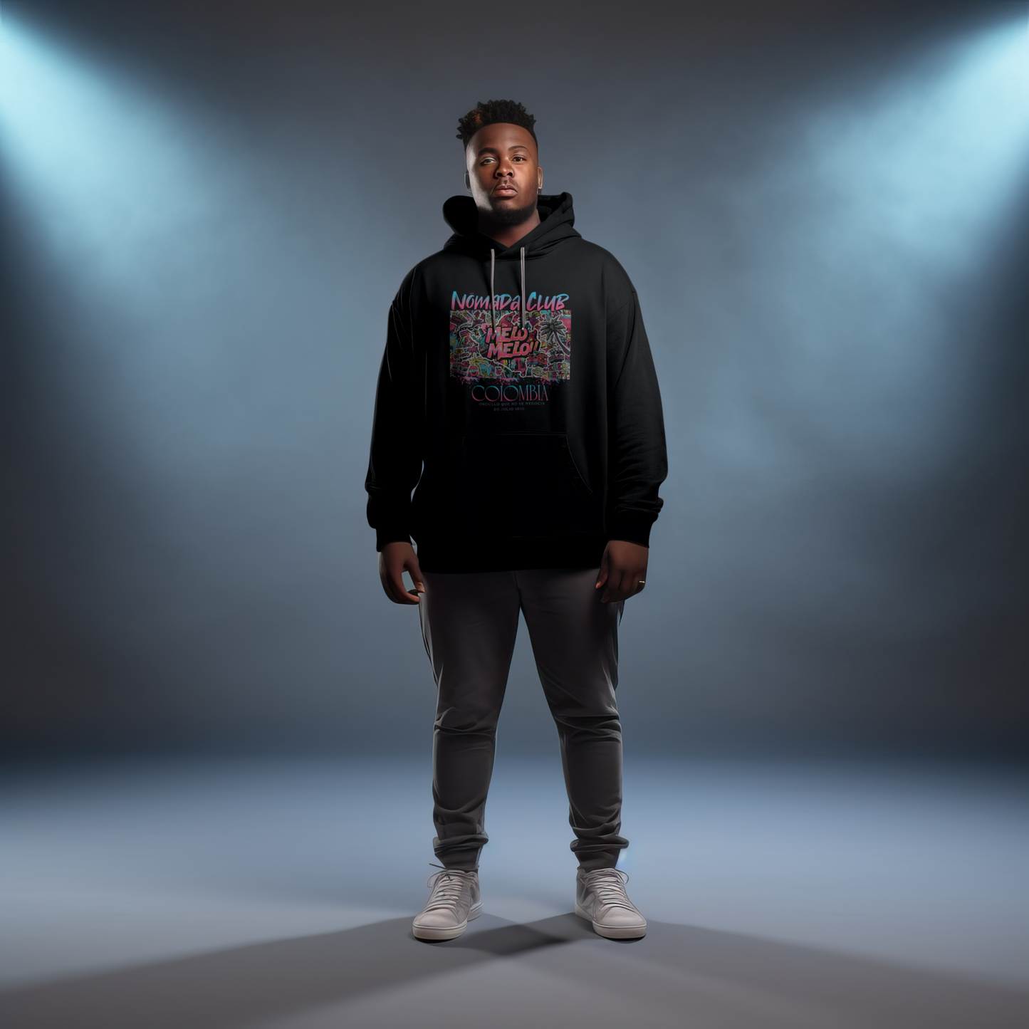 Hoodie Melo Melo Colombia – Nomada Club | Hoodie Streetwear Latino