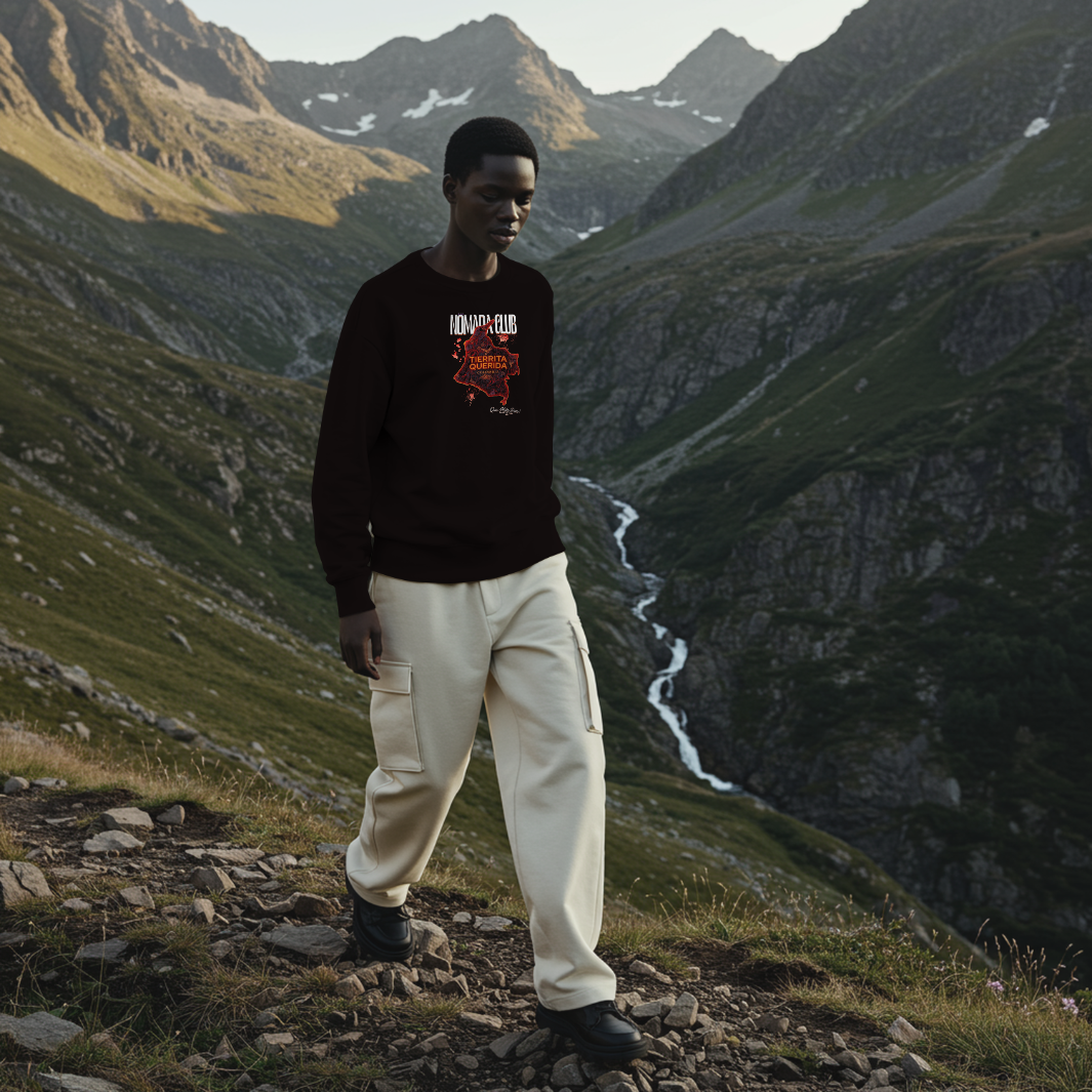 Sudadera Tierra Colombiana – Nomada Club | Crewneck Streetwear Colombiano