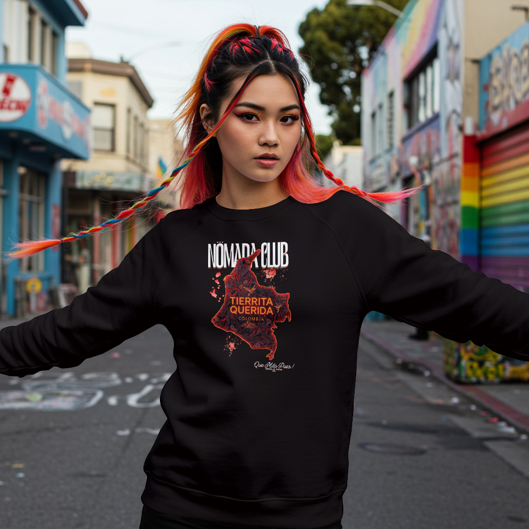 Sudadera Tierra Colombiana – Nomada Club | Streetwear Colombiano