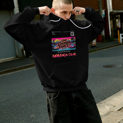 Hoodie Una Chimba Parce – Nomada Club | Hoodie Streetwear Colombiano