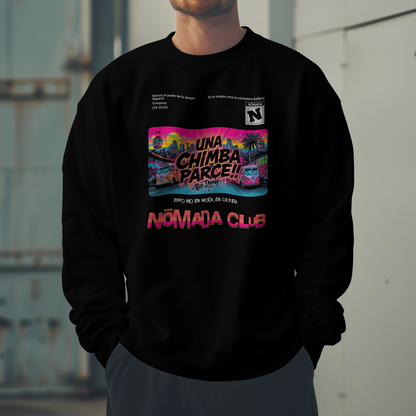 Sudadera Una Chimba Parce – Nomada Club | Crewneck Streetwear Colombiano